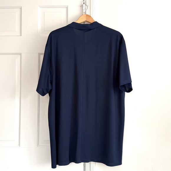 Nike Men's Dark Blue Dri-Fit Polo Shirt - Picture 2 of 5